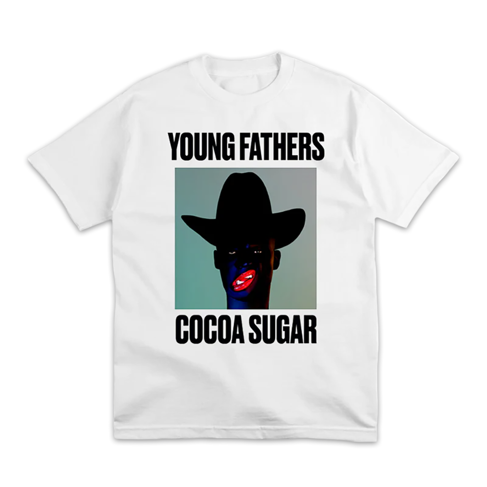 COCOA SUGAR ALBUM TITLE T-SHIRT WHITE | Merch | Young Fathers